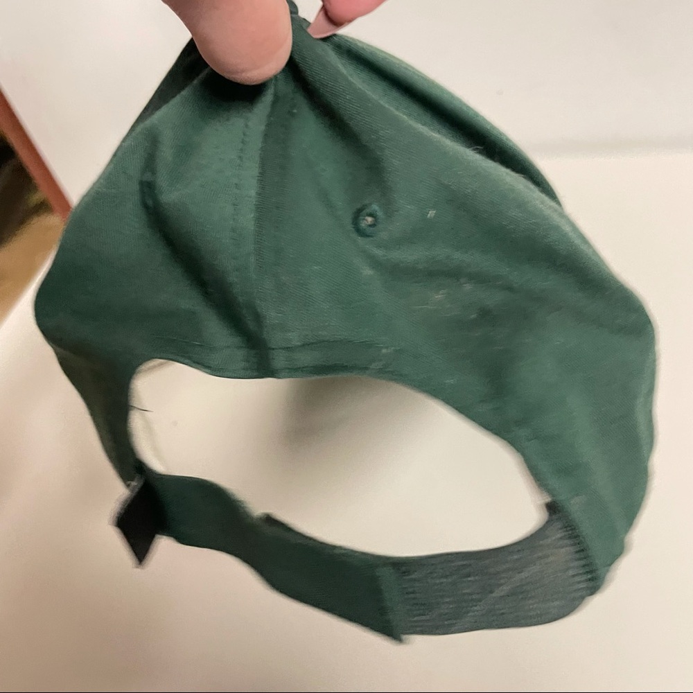 Vintage gold and green P baseball hat unisex 90s - Picture 5 of 10